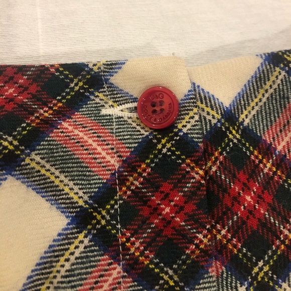 Vintage DOLCE AND GABANNA SKIRT TARTAN PLAID IN RARE NWT CONDITION Y2K 2001 - Picture 7 of 7